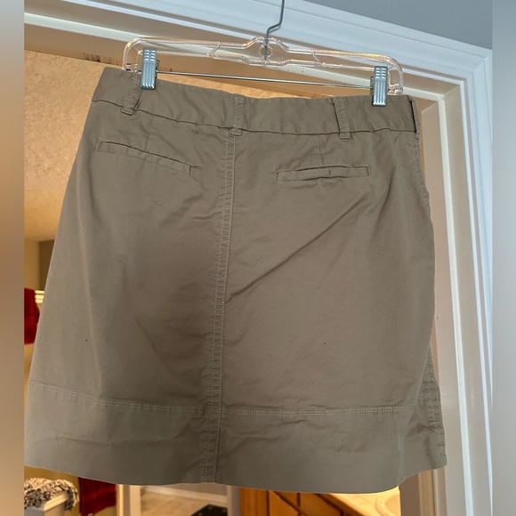 Cute khaki casual skirt - Picture 3 of 4